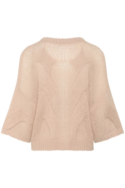 Personalized Chunky Knit Button-Front Cardigan for Women – Oversized Soft Mohair Sweater with Cable Knit Detailing