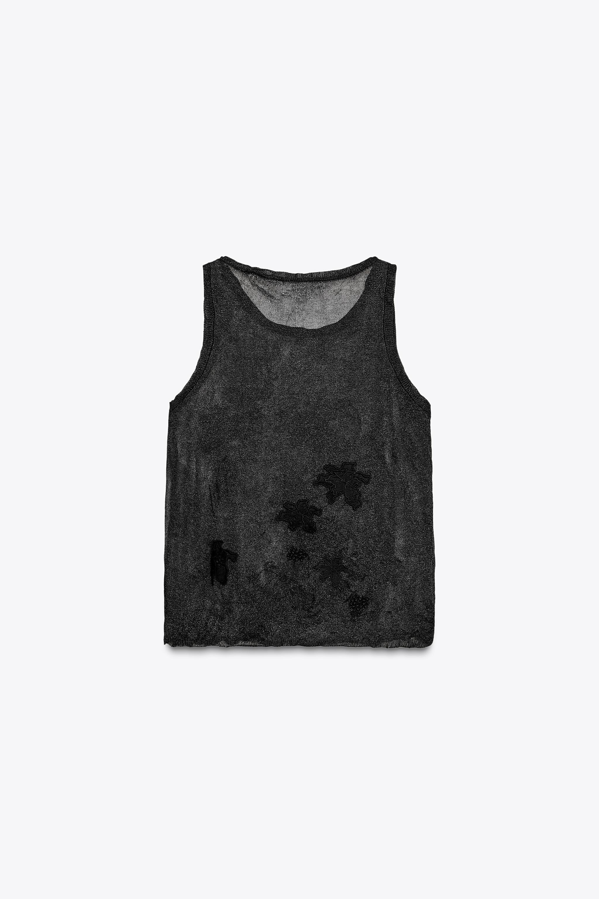 OEM ODM Black Floral Lace Sheer Dress