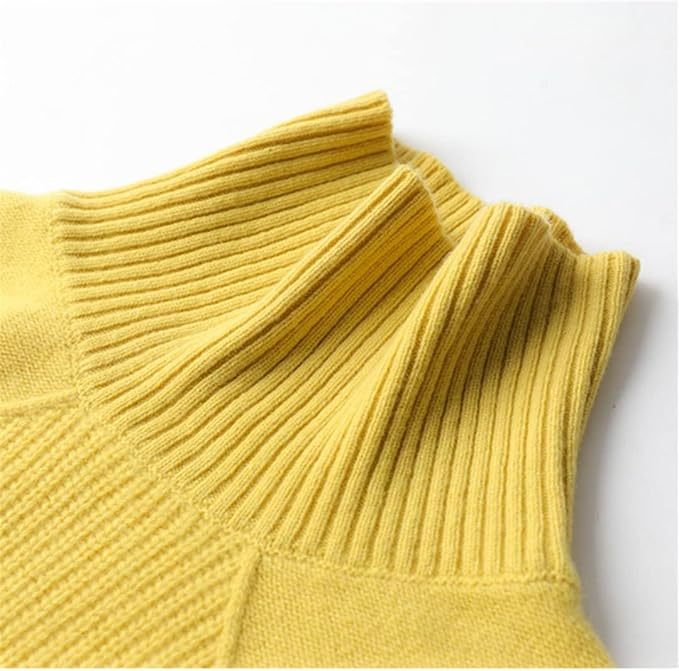 Wholesale Women's Stylish Chunky Knit Turtleneck Sweater