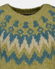 Made-to-order Women's Retro Nordic Jacquard Sweater