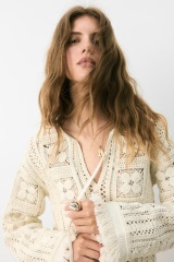 OEM ODM Boho Crochet Fringe Dress