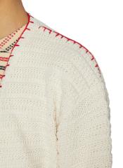 Factory Direct Floral Embroidered knit Cardigan