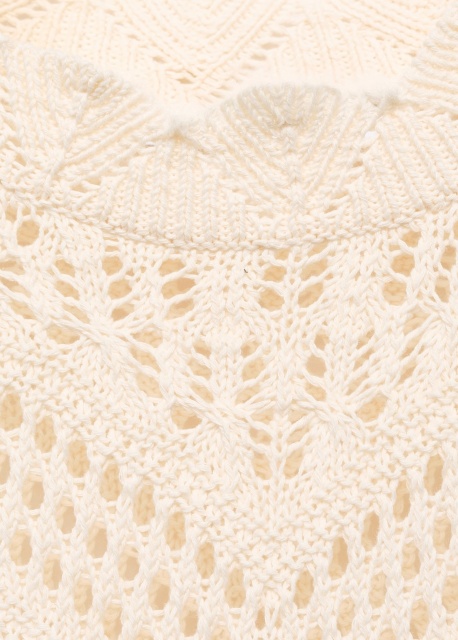 Customized Women’s knit Lace Blouse – Elegant Vintage-Inspired Long Sleeve Top