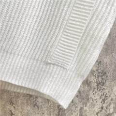 OEM ODM Men’s Beige Knitted Sleeveless Sweater Vest – V-Neck Casual Pullover