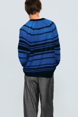 OEM ODM Striped Knit Sweater for Men