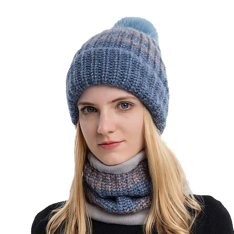 Made-to-order Pink Pom-Pom Knit Beanie Hat