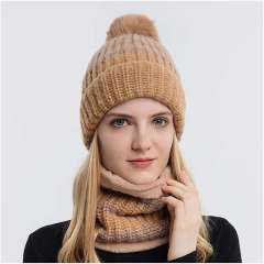 Made-to-order Pink Pom-Pom Knit Beanie Hat