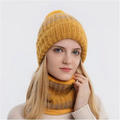 Made-to-order Pink Pom-Pom Knit Beanie Hat