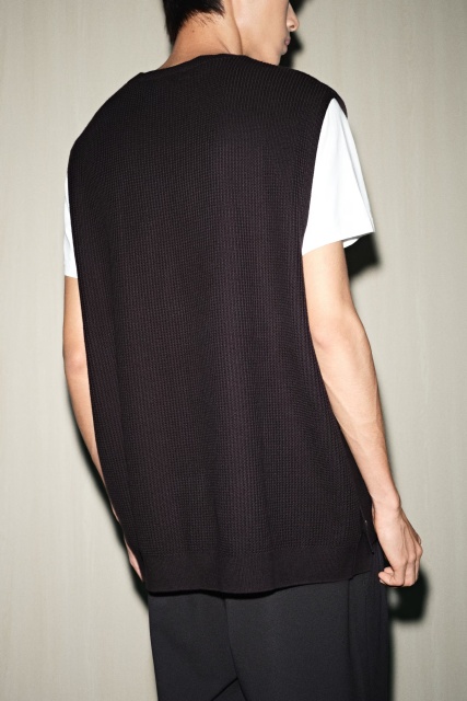 Wholesale Men's Casual Layered Knit Vest Set