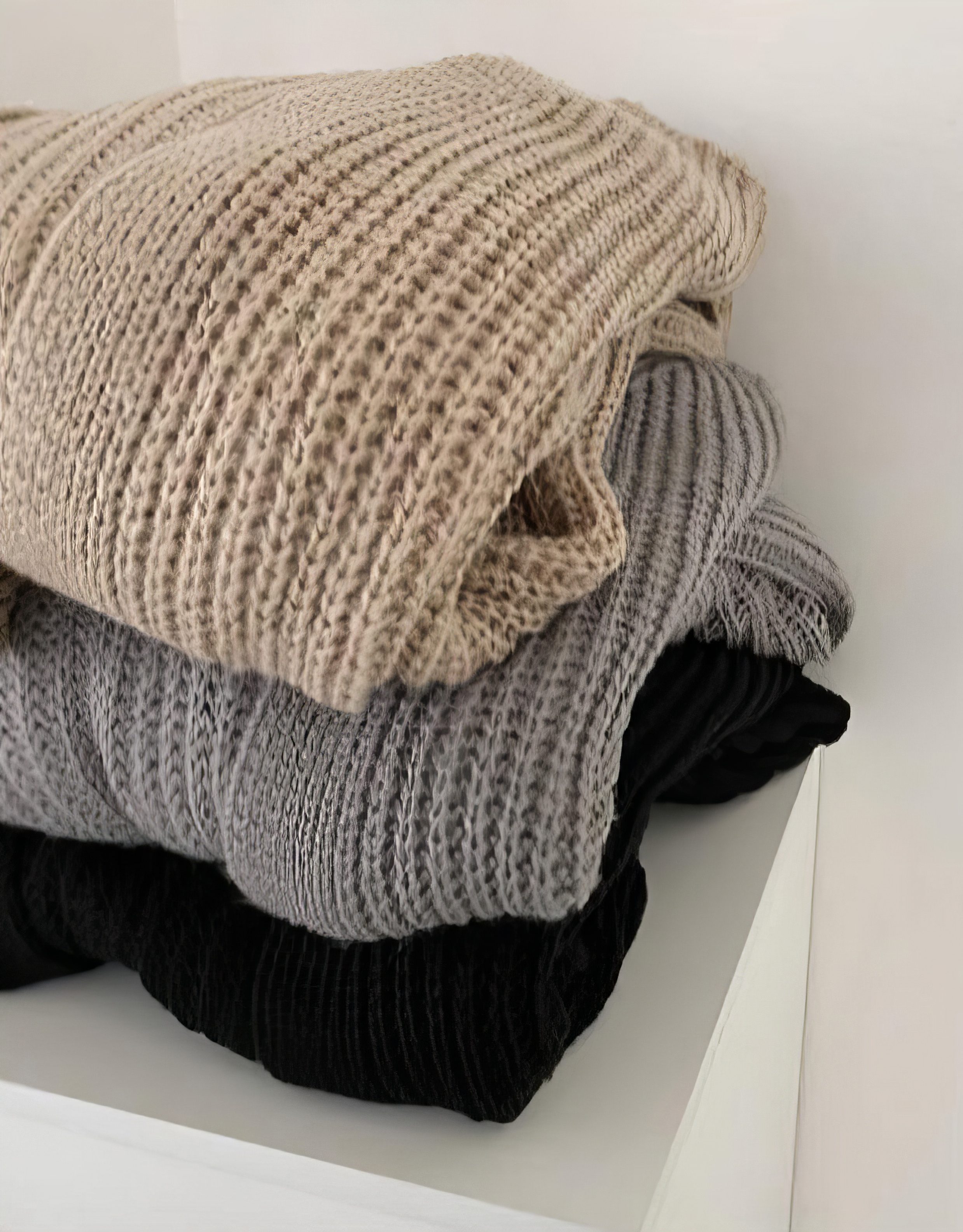 Customized Long Knitted Cardigan – Oversized Open Front Coat