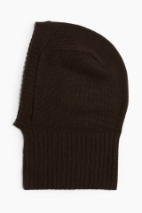 Whoelsale Women’s Ribbed Knit Balaclava Hood