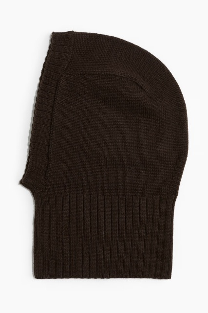 Whoelsale Women’s Ribbed Knit Balaclava Hood