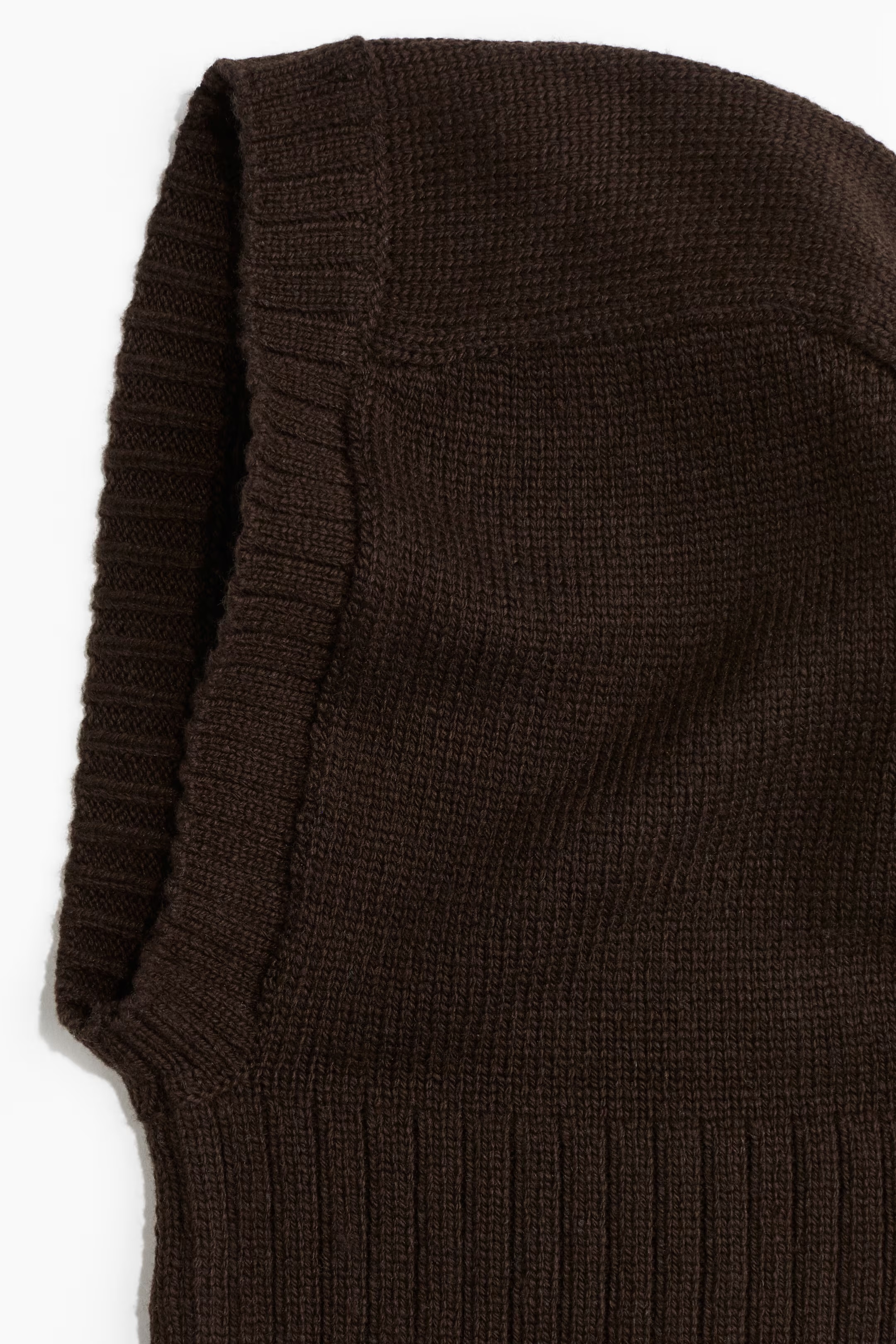 Whoelsale Women’s Ribbed Knit Balaclava Hood