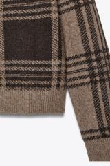 Custom Design Chic Plaid Button-Down Cardigan for Women – Cozy and Stylish Fall Sweater