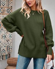 Made-to-order Women’s Oversized Crew Neck Knit Pullover Sweater