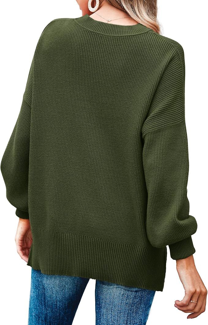 Made-to-order Women’s Oversized Crew Neck Knit Pullover Sweater