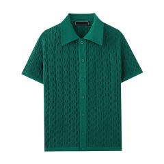 Personalized Men’s Classic White Textured Polo Shirt