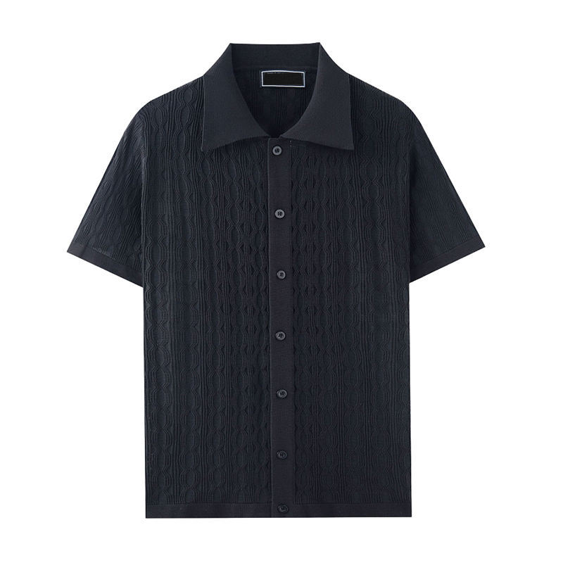 Personalized Men’s Classic White Textured Polo Shirt