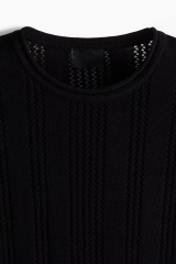 Personalized Men’s Textured Knit Crewneck Sweater – Off-White