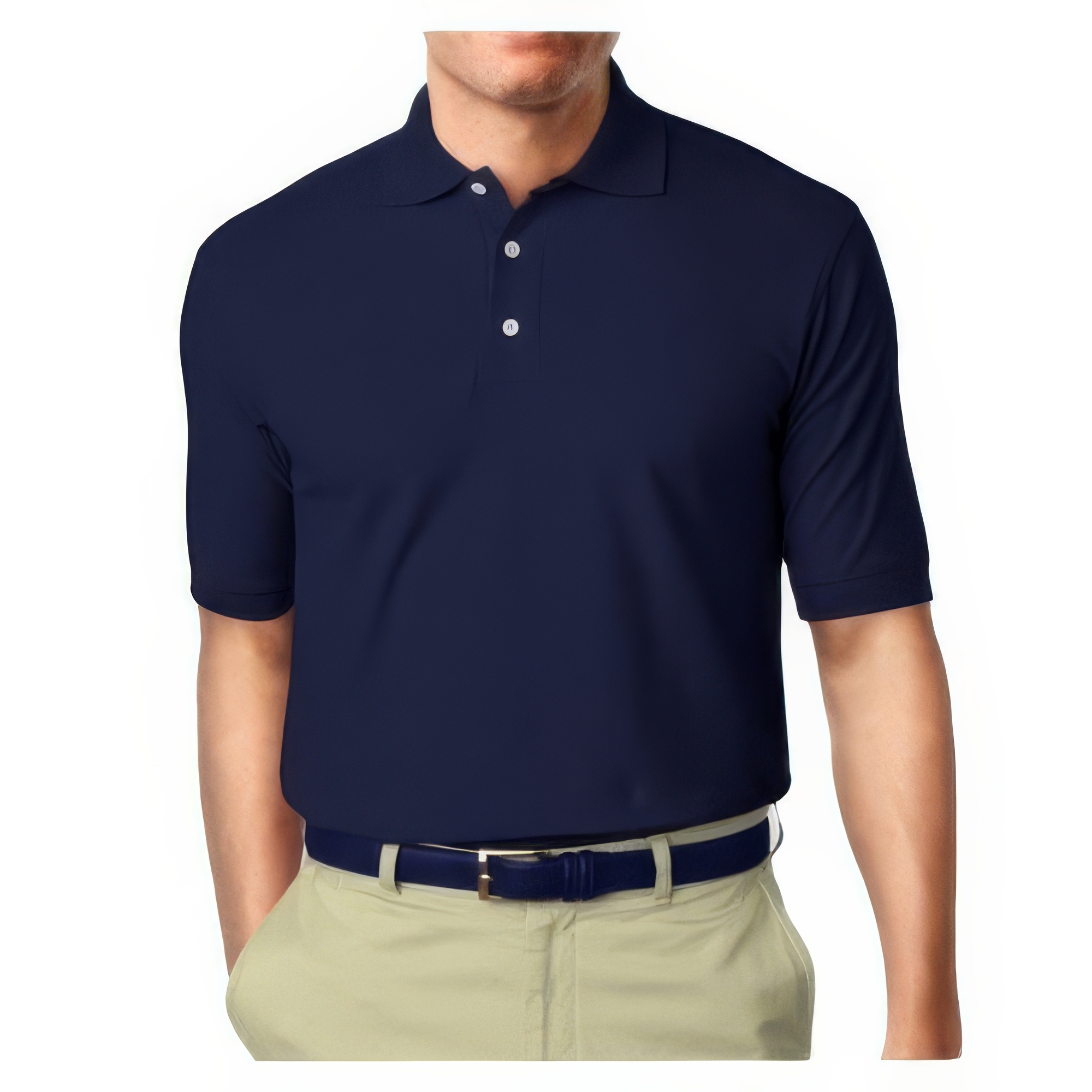 OEM ODM Men’s Classic Navy Blue Polo Shirt