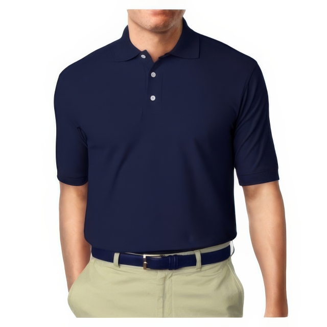 OEM ODM Men’s Classic Navy Blue Polo Shirt