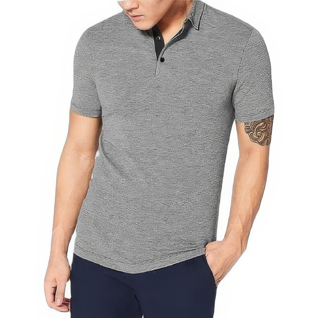 OEM ODM Men’s Classic Navy Blue Polo Shirt