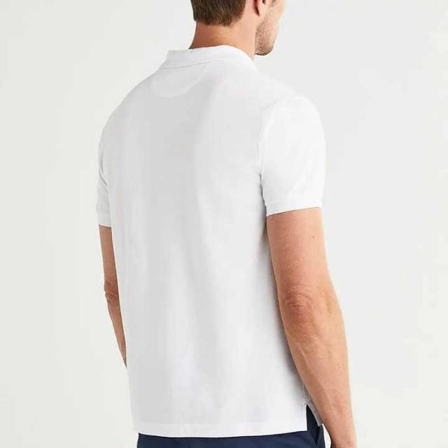 Personalized Men’s Classic White Polo Shirt