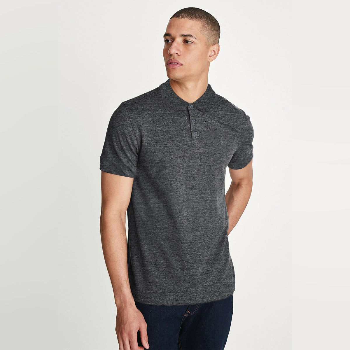 Wholesale Men’s Charcoal Grey Polo Shirt