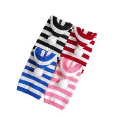 OEM ODM Candy Cane Striped Dog Sweater – Cozy Red & White Knit Hoodie