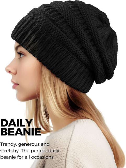 Wholesale Slouchy Beanie - Cozy Knit Hat for a Relaxed, Stylish Look