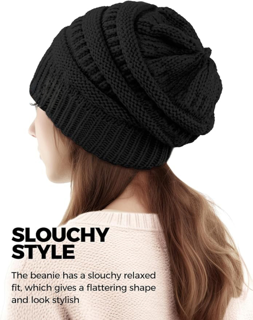 Wholesale Slouchy Beanie - Cozy Knit Hat for a Relaxed, Stylish Look