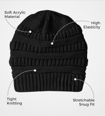 Wholesale Slouchy Beanie - Cozy Knit Hat for a Relaxed, Stylish Look