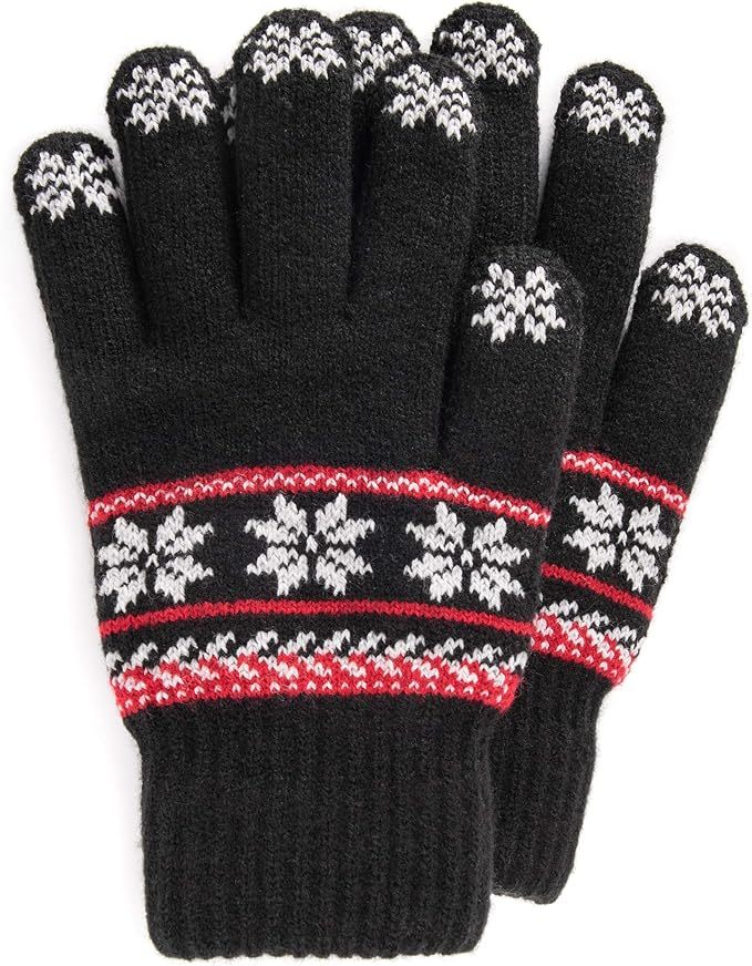 OEM ODM Winter Snowflake Knit Gloves – Warm & Stylish Gloves for Cold Weather