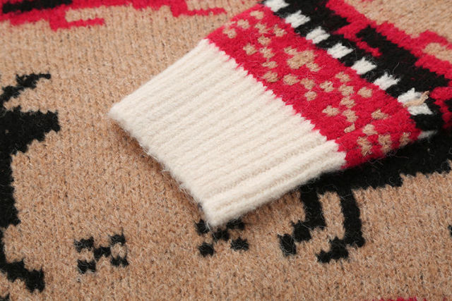 Factory Direct Nordic Reindeer Turtleneck Sweater