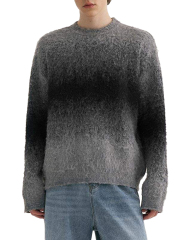 OEM ODM Men’s Gradient Fuzzy Sweater