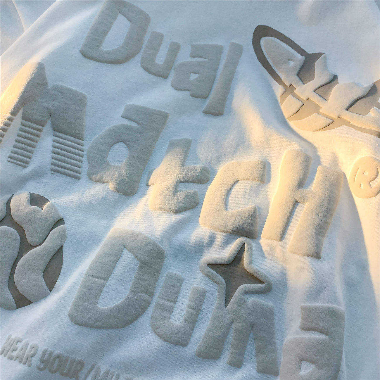 customized Women’s Unisex Oversized Graphic Print Long Sleeve T-Shirt – “Dual Match” Design
