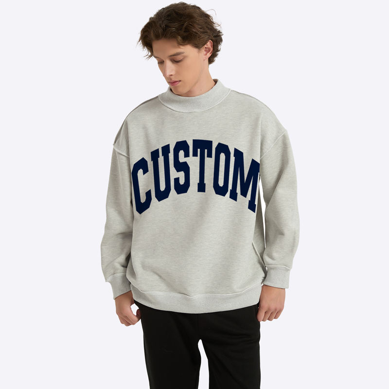 Personalized CUSTOM Oversized Crewneck Sweatshirt – Unisex Casual Streetwear Pullover