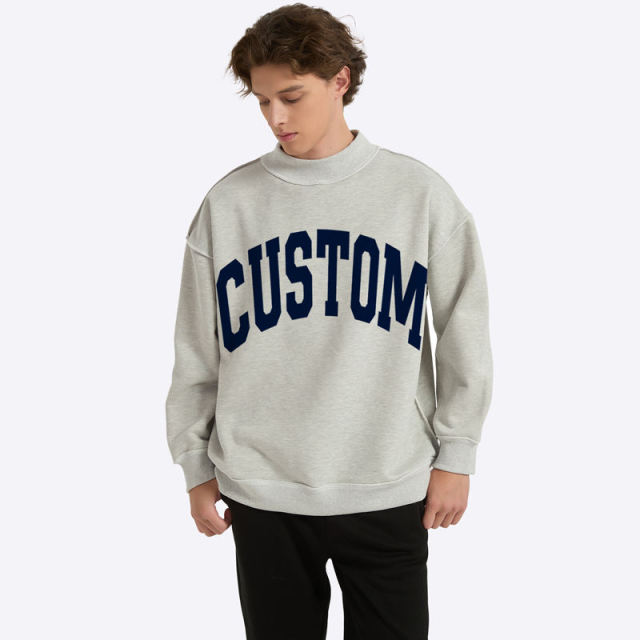 Personalized CUSTOM Oversized Crewneck Sweatshirt – Unisex Casual Streetwear Pullover