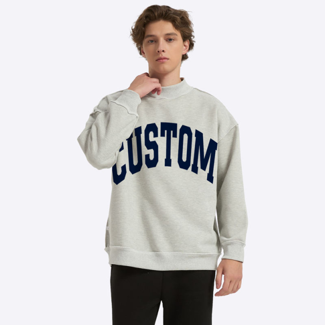 Personalized CUSTOM Oversized Crewneck Sweatshirt – Unisex Casual Streetwear Pullover