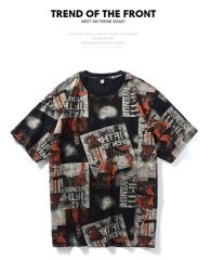customized Women’s Men’s Men’s Vintage Portrait Print Short Sleeve Graphic T-Shirt