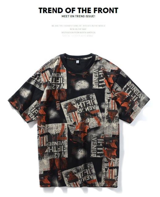 customized Women’s Men’s Men’s Vintage Portrait Print Short Sleeve Graphic T-Shirt