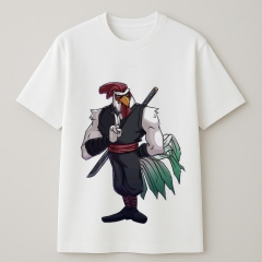 customized Women’s Mouse Knight Warrior Graphic T-Shirt – Fantasy Cartoon Sword Hero Tee