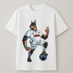 customized Women’s Mouse Knight Warrior Graphic T-Shirt – Fantasy Cartoon Sword Hero Tee
