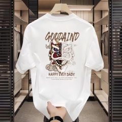 customized Women’s Men’s Black “Brave” Dragon Graphic T-Shirt (Japanese/Asian Streetwear Back Print Tee)