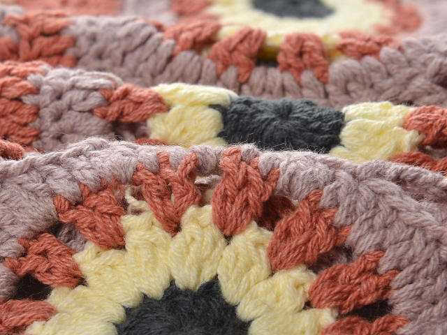 Factory Direct Bohemian Crochet Knit Bralette Top – Multicolor Handmade Floral Pattern Camisole