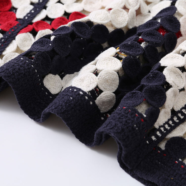 Wholesale Men’s Geometric Crochet Knit Button-Up Shirt – Short Sleeve Vintage Style Open Knit Top