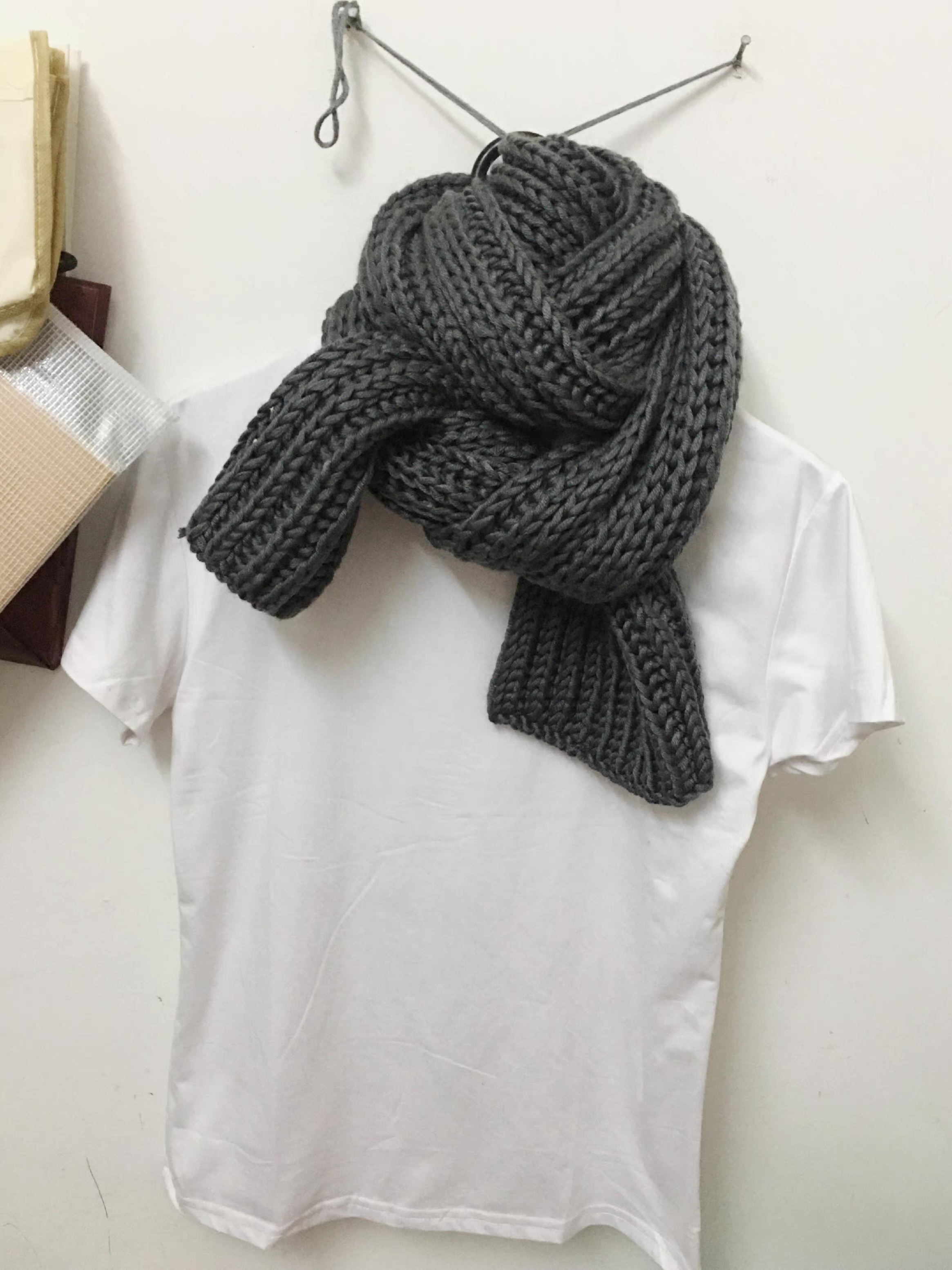 Factory Direct Burgundy Chunky Knit Throw Blanket
