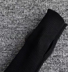 Wholesale Black Ribbed Fingerless Arm Warmer Gloves