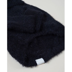 Factory Direct Cozy Solid Color Turtleneck Dog Sweater