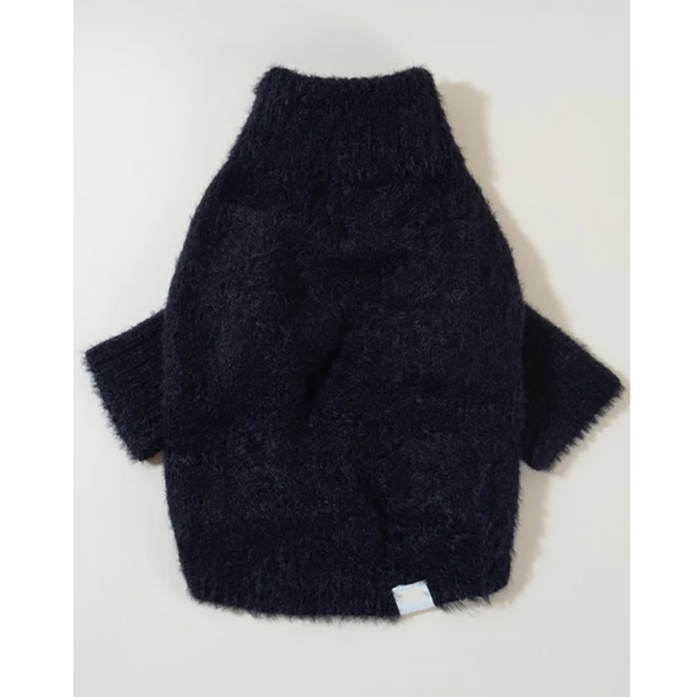Factory Direct Cozy Solid Color Turtleneck Dog Sweater